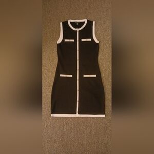 Black and White Dress